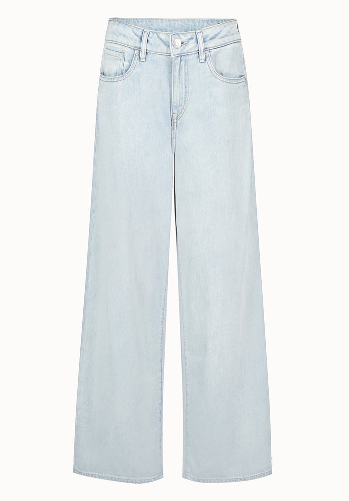 Buffalo Women Jeans Navy Denim Denim Pants Rigid