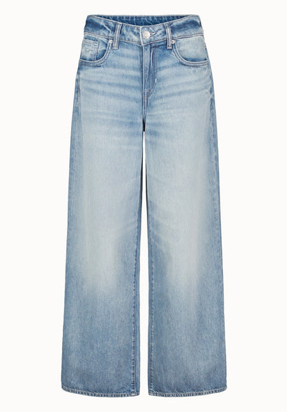 Buffalo Women Jeans Navy Denim Denim Pants Rigid
