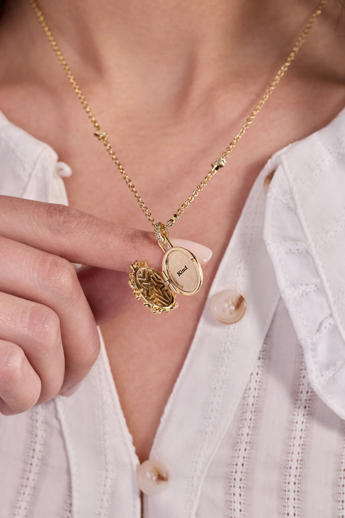 American Girl® Samantha™ 'Kind' Locket Necklace