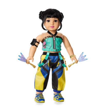 American Girl® x KPop Demon Hunters HUNTR/X Zoey-inspired 18-inch Doll