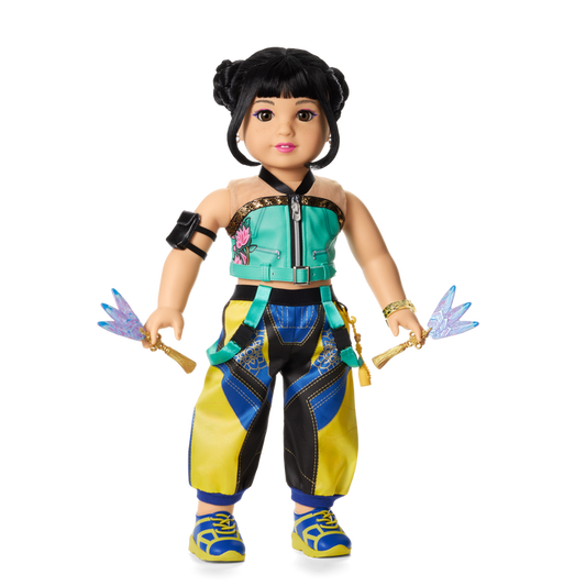 American Girl® x KPop Demon Hunters HUNTR/X Zoey-inspired 18-inch Doll