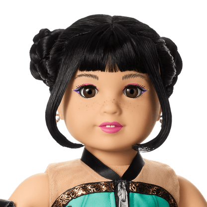 American Girl® x KPop Demon Hunters HUNTR/X Zoey-inspired 18-inch Doll