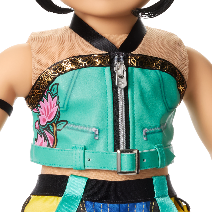 American Girl® x KPop Demon Hunters HUNTR/X Zoey-inspired 18-inch Doll
