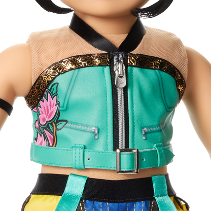 American Girl® x KPop Demon Hunters HUNTR/X Zoey-inspired 18-inch Doll