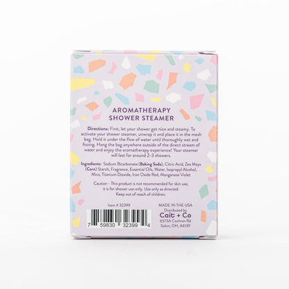 Amethyst Aromatherapy Shower Steamer
