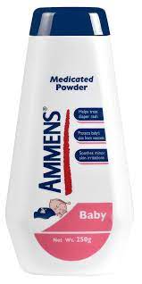 Ammens Medicated Baby Powder 150G , Use at every diaper change and after baths - 78984994045 Pie's Variety Store