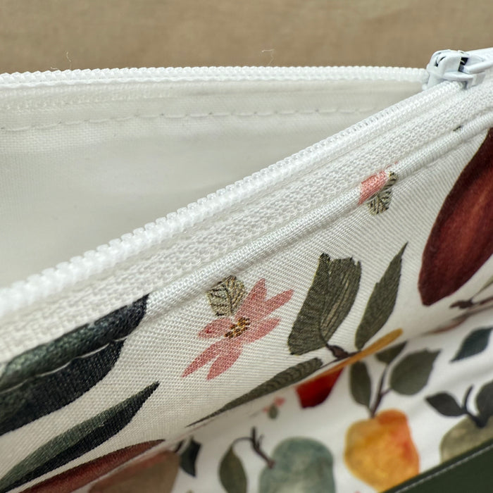 An Apple A Day  - Project Bag with Coordinating Notions Pouch