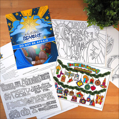 An Illustrated Advent for Families: Do Not Be Afraid