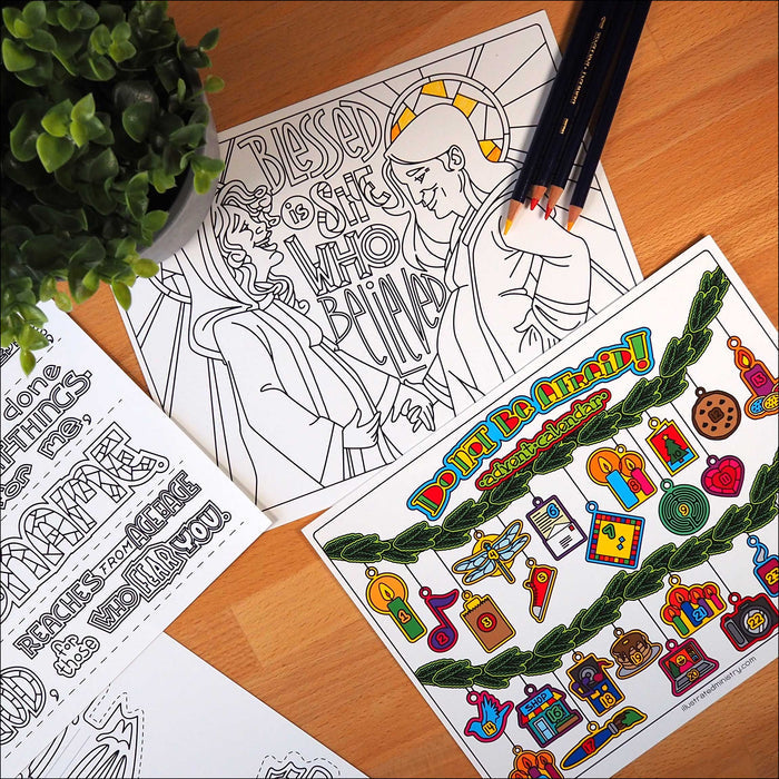 An Illustrated Advent for Families: Do Not Be Afraid