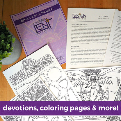 An Illustrated Lent for Families: Reflections on the Heart