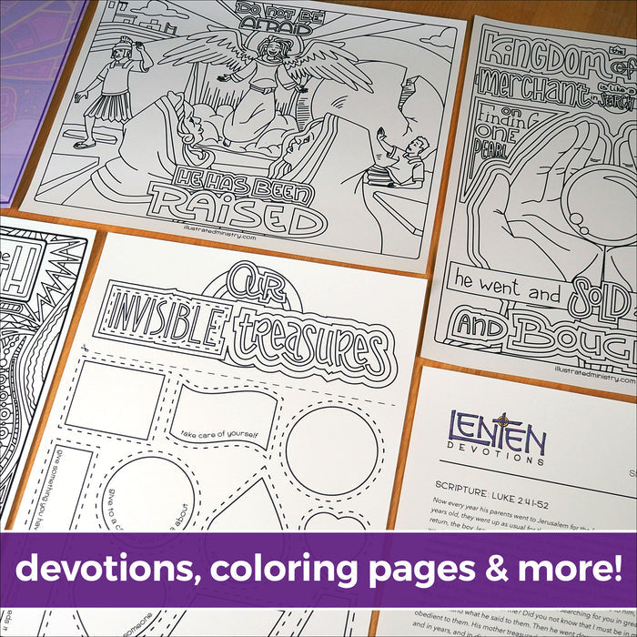 An Illustrated Lent for Families: Reflections on the Heart