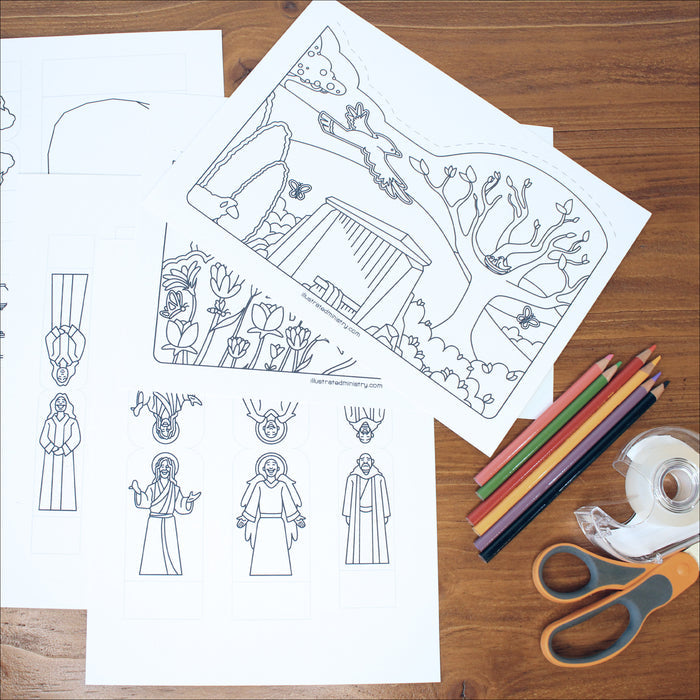 An Illustrated Resurrection Set
