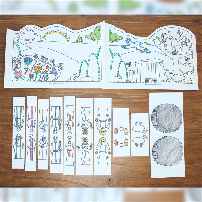 An Illustrated Resurrection Set