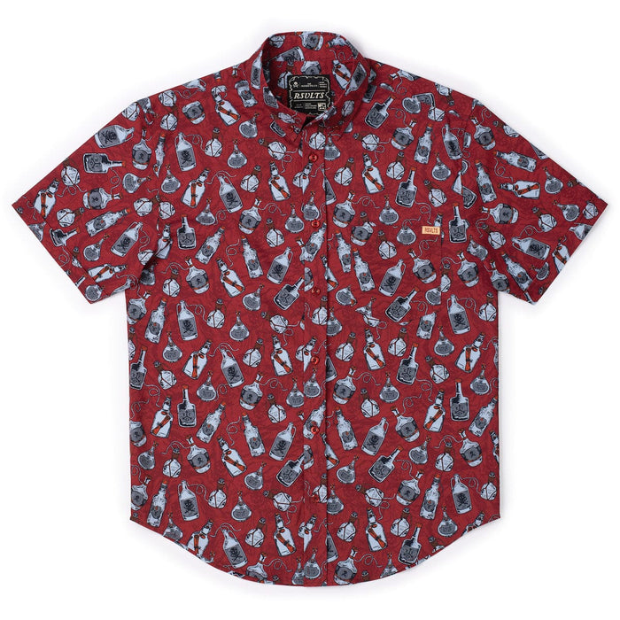 RSVLTS RSVLTS Short Sleeve Shirt And a Bottle o' Rum – KUNUFLEX Short Sleeve Shirt And a Bottle o' Rum – KUNUFLEX Short Sleeve Shirt