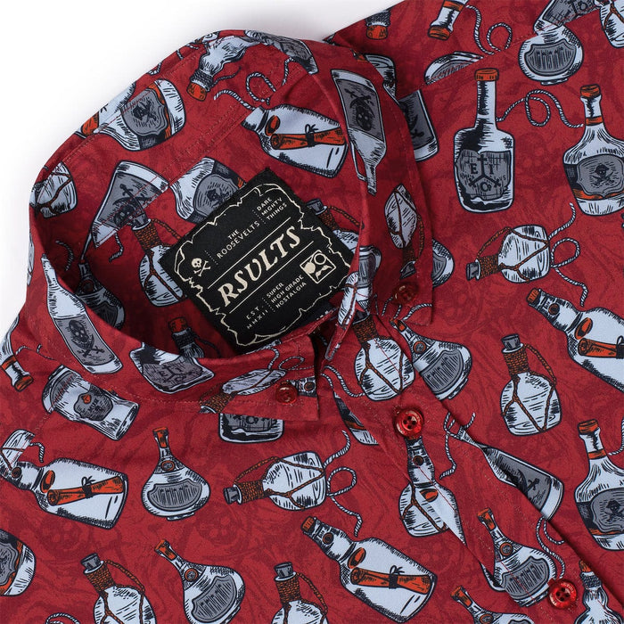 RSVLTS RSVLTS Short Sleeve Shirt And a Bottle o' Rum – KUNUFLEX Short Sleeve Shirt And a Bottle o' Rum – KUNUFLEX Short Sleeve Shirt