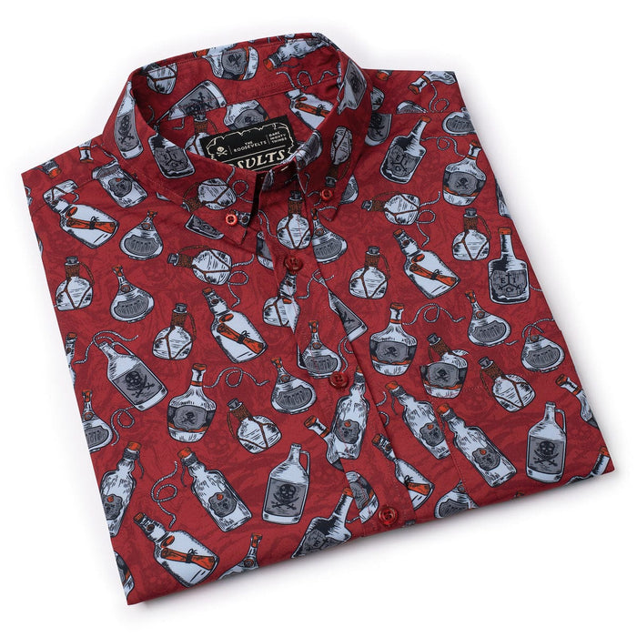 RSVLTS RSVLTS Short Sleeve Shirt And a Bottle o' Rum – KUNUFLEX Short Sleeve Shirt And a Bottle o' Rum – KUNUFLEX Short Sleeve Shirt