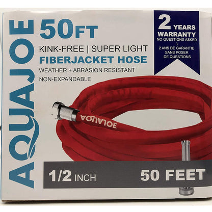 AQUAJOE 50Ft Garden Hose - AQUAJOE