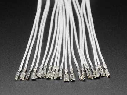 Arcade Button Quick-Connect Wire Pairs - 2.8mm/0.11" (10 pack) by The Pi Hut - The Pi Hut