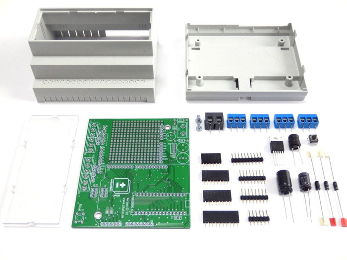 ArduiBox - Arduino Prototyping DIN Rail Case (inc. 5V regulator) by Zihatec - The Pi Hut