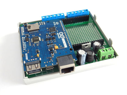 ArduiBox - Arduino Prototyping DIN Rail Case (inc. 5V regulator) by Zihatec - The Pi Hut