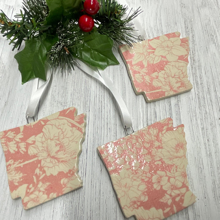 Arkansas Ornament by Humbled Hands