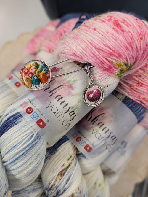 Arkansas Yarn Crawl 2025 Pins