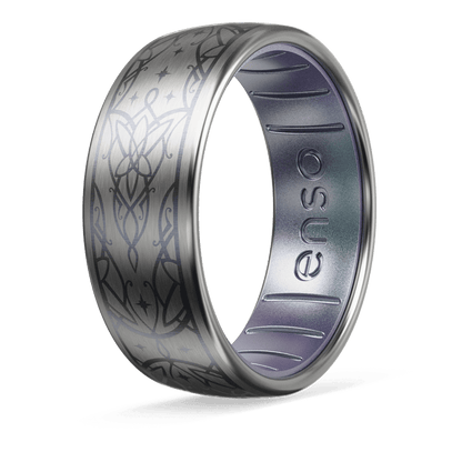 The Lord of the Rings Hybrid Ring - Arwen - Icy Silver