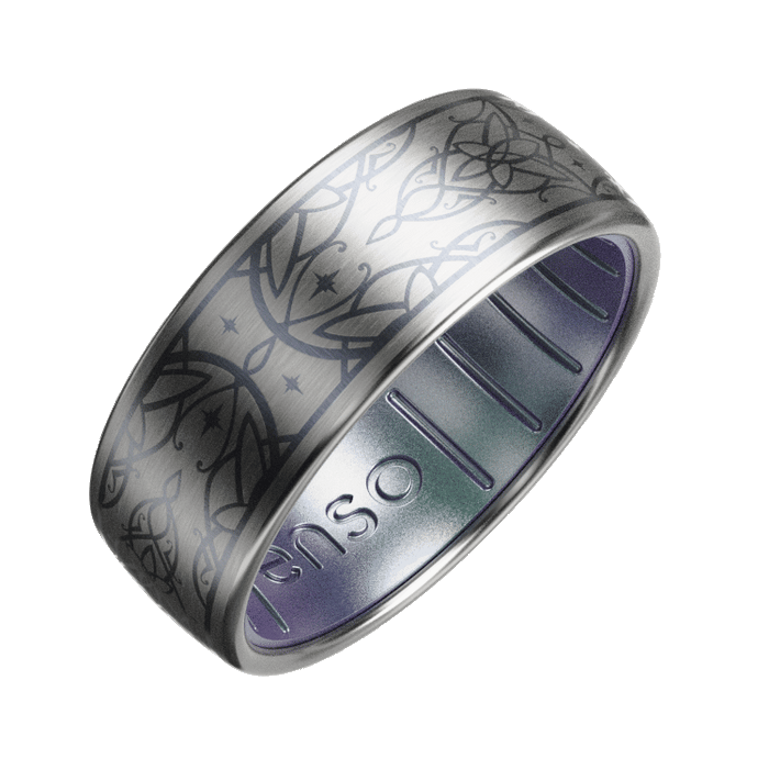 The Lord of the Rings Hybrid Ring - Arwen - Icy Silver