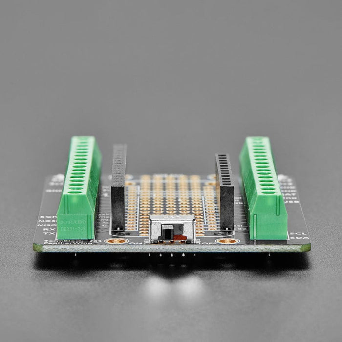 Assembled Terminal Block Breakout FeatherWing for all Feathers by Adafruit - The Pi Hut