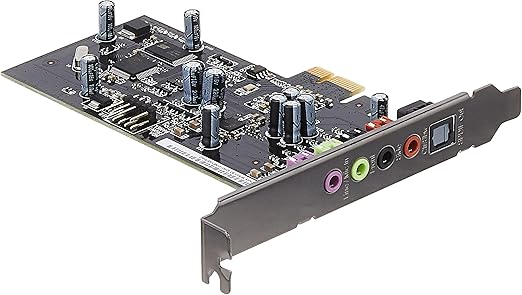 ASUS 5.1ch High-Resolution Gaming Sound Card Xonar SE (Windows 10 Compatible)