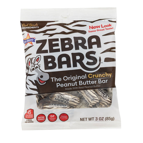 Atkinson Crunchy Peanut Butter Candy Bars Peg Bag - 12 Count