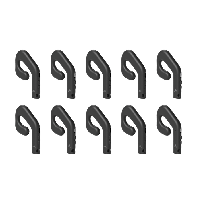 AudiTour Add-On Open-Ear Headphones (10-Pack) Expansion Receivers Only, Compatible with AudiTour Wireless Tour Guide System