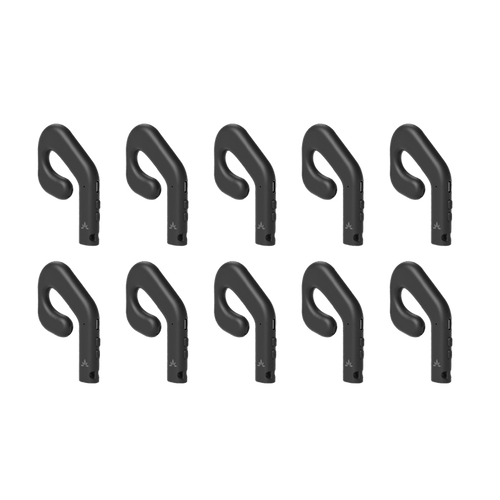 AudiTour Add-On Open-Ear Headphones (10-Pack) Expansion Receivers Only, Compatible with AudiTour Wireless Tour Guide System