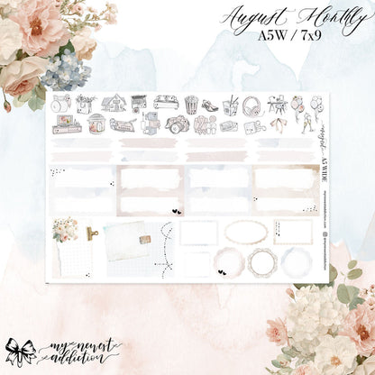 AUGUST 2026 A5 WIDE MONTHLY