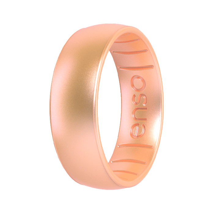 Aura Classic Silicone Ring - Peachglow