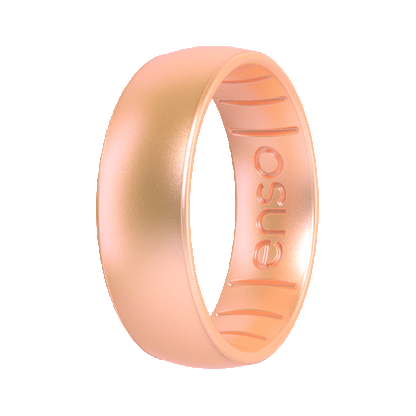 Aura Classic Silicone Ring - Peachglow