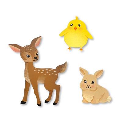 Baby Animal Magnets S/3