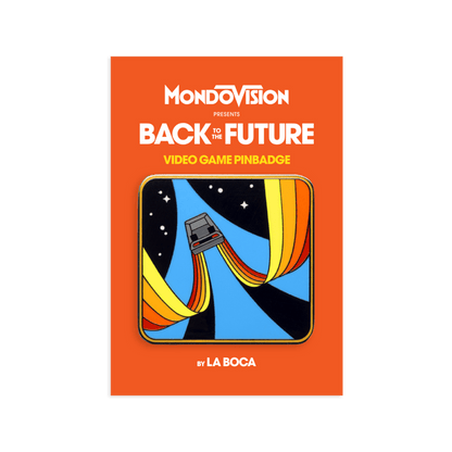Back to the Future MondoVision Pin Badge