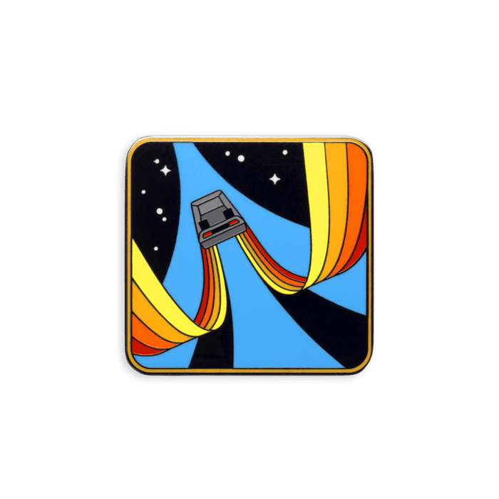 Back to the Future MondoVision Pin Badge