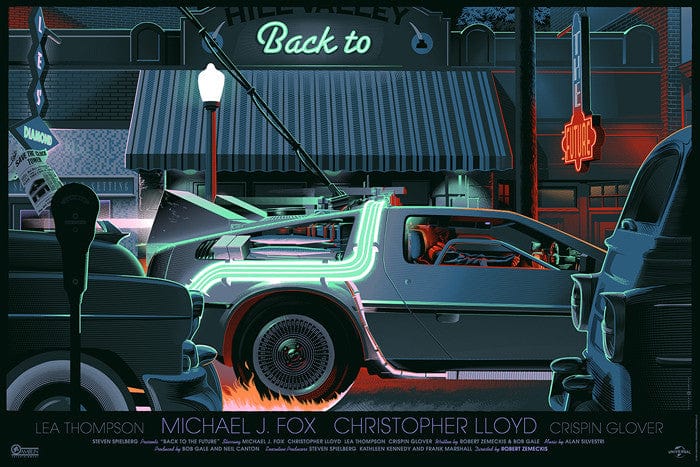 Back to the Future Laurent Durieux poster
