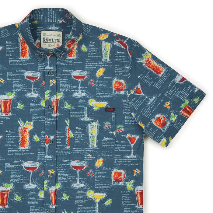 RSVLTS XS RSVLTS Short Sleeve Shirt Bar Necessities – KUNUFLEX Short Sleeve Shirt Bar Necessities – KUNUFLEX Short Sleeve Shirt