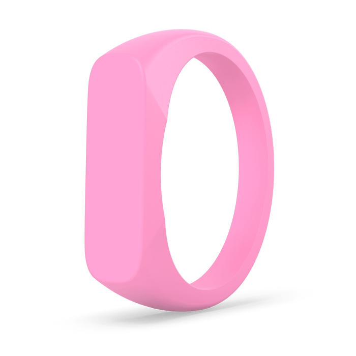 Bar Ring Signet Silicone Ring - Blossom