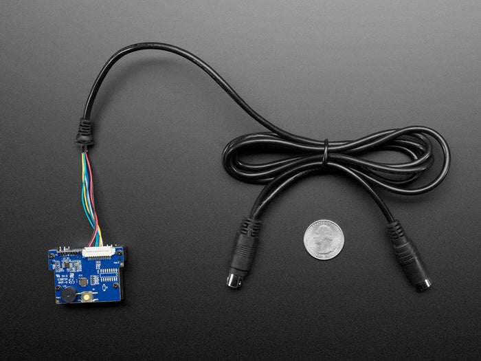 Barcode Reader/Scanner Module - CCD Camera - PS/2 Interface [Discontinued] by The Pi Hut - The Pi Hut
