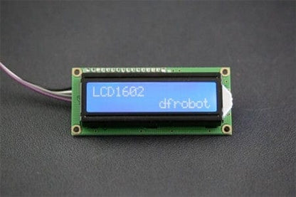 Basic 16x2 Character LCD - White on Blue 5V by DFRobot - The Pi Hut