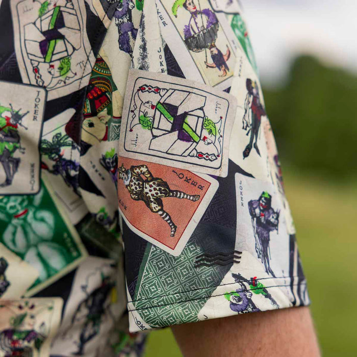 RSVLTS Batman Breakfast Balls All-Day Polo Batman™ 85th Anniversary Batman "Calling Card" – All-Day Polo