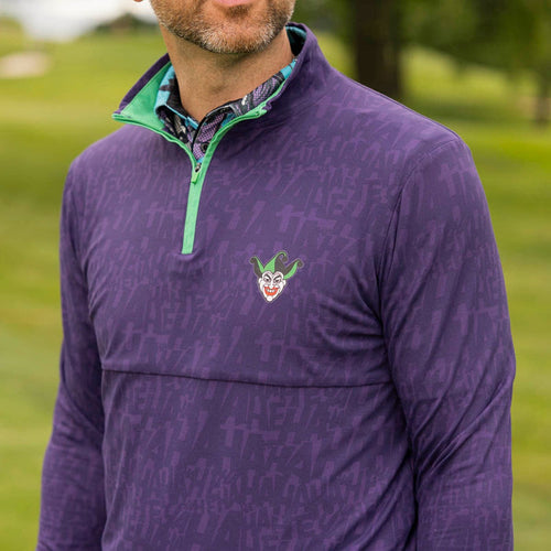 RSVLTS Batman Quarter Zip Batman™ 85th Anniversary "Clownin' a Round" – Quarter Zip