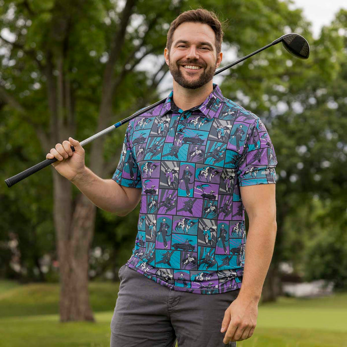 RSVLTS Batman Breakfast Balls All-Day Polo Batman™ 85th Anniversary "Funny Papers" – All-Day Polo