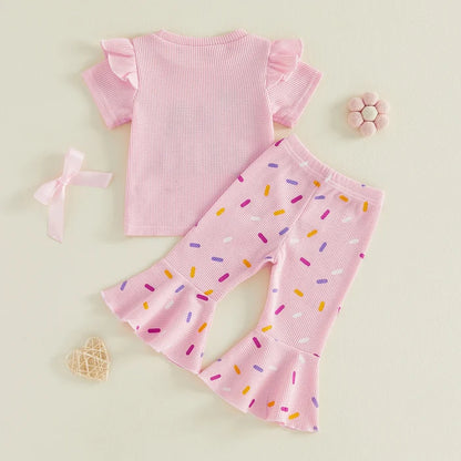 BDAY GIRL Bellbottom Confetti Outfit