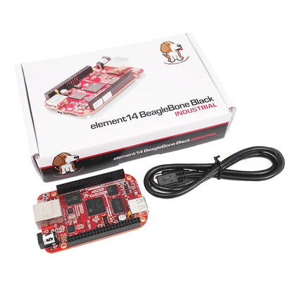 Beaglebone Black Industrial - 4GB - Pre-Installed Debian [Discontinued] by ModMyPi - The Pi Hut