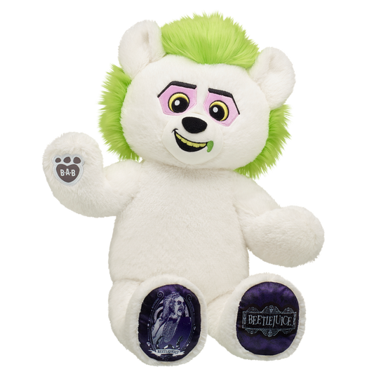 Beetlejuice Halloween Teddy Bear - Build-A-Bear Workshop Australia